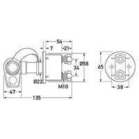 HELLA TRUCK LG DRILLED