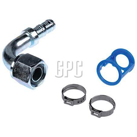 Burgaflex Steel Fitting # 12 FOR - Reduced Burgaclip #12 90° SCX1324