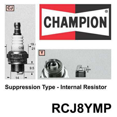 Champion Small Engine Spark Plug RCJ8YMP