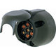 OEX Trailer Socket 7 Pin Round Large - Plastic