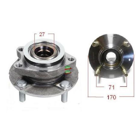SAS AUTO PARTS HUB WH108