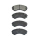 RDA GP MAX LOW METALLIC BRAKE PAD SET FORD HOLDEN MAZDA RDB1385