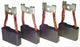 OEX STARTER MOTOR  BRUSHES 24V DELCO STYLE 4PCE