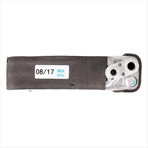 OEX Evaporator Core Plate and Fin Inlet Fitting Pad Outlet Fitting Pad