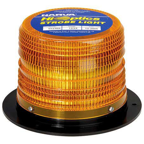 Narva Led Beacon / Strobe Amber 12 Or 24V Permanent Mount