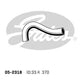 Gates Radiator Hose Lower 05-2318