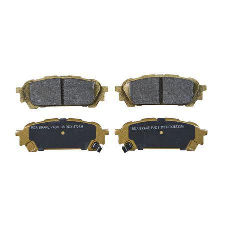 RDA Brakes Extreme Heavy Duty Brake Pad Set RDX1672SM