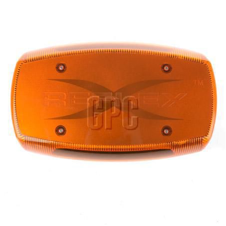 Ecco Led Mini Bar Amber 12-24V Low Profile 4 Bolt Fix Amber Lens 5590A