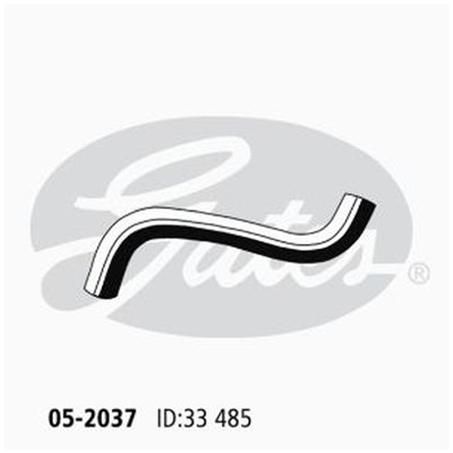 Gates Radiator Hose Lower 05-2037
