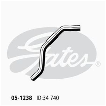 Gates Radiator Hose Upper 05-1238