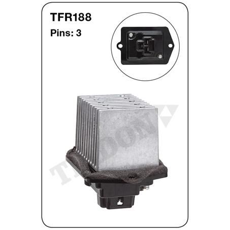 Tridon Heater Fan Resistor TFR188