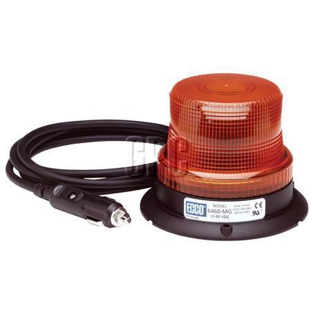 ECCO LED Beacon Amber 12 to 80V Magnetic Mount 6465A-MG