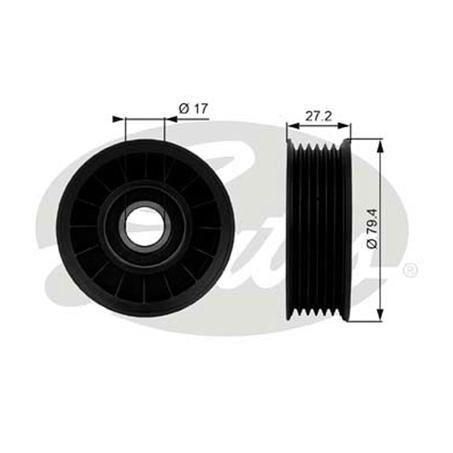 Gates Idler Pulley 38009