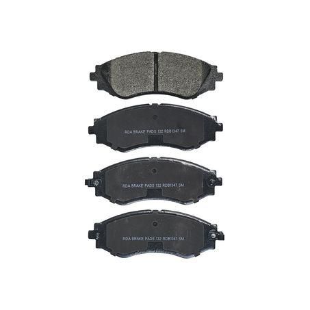 RDA GP MAX LOW METALLIC BRAKE PAD SET CHEVROLET DAEWO HOLDEN RDB1347