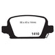 RDA PHANTOM CERAMIC BRAKE PAD SET HOLDEN BARINA TIGRA RDC1472