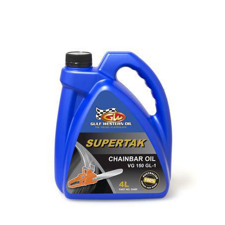 Gulf Western Supertack Chain And Bar Oil - ISO150 - 4L 30480