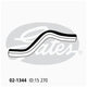 Gates Moulded Heater Hose 02-1344