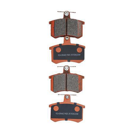 RDA GP MAX LOW METALLIC BRAKE PAD SET AUDI RDB222