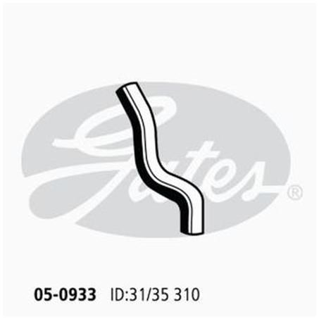 Gates Radiator Hose Upper 05-0933