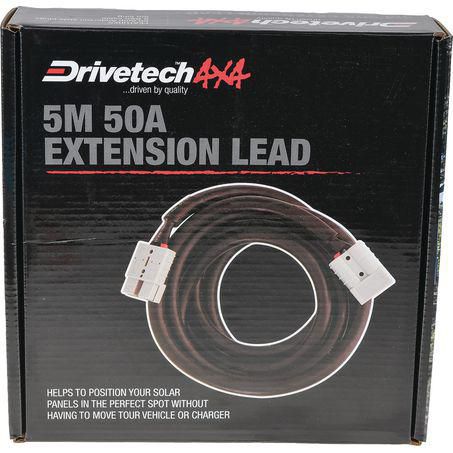 DRIVETECH 4x4 50A 3M Extension Lead With Anderson Style Connectors