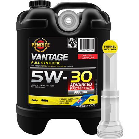 Penrite Vantage Synthetic 5W-30 Engine Oil 20L
