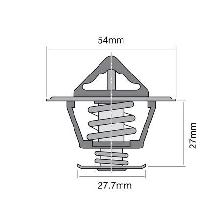 Tridon Thermostat 54mm  82 Degrees C - 180 Degrees F TT231-180