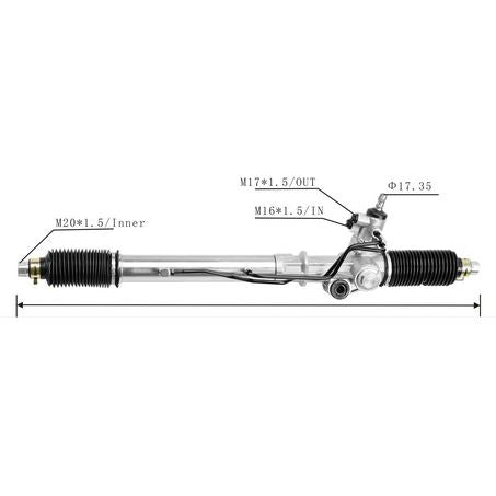 SAS AUTO PARTS SAS Steering Rack and Pinion SR2001