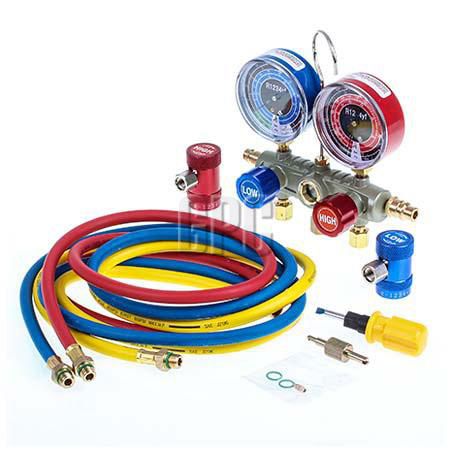 OEX Manifold Gauge Set Hoses R1234YF TOX1027