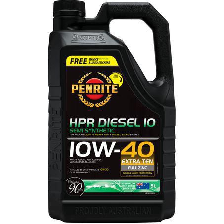Penrite HPR Diesel 10W-40 Engine Oil 5L