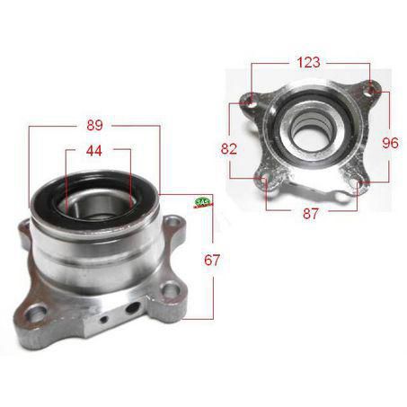 SAS AUTO PARTS SAS Wheel Hub HA6037