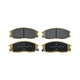 RDA Brakes Extreme Heavy Duty Brake Pad Set RDX1745SM