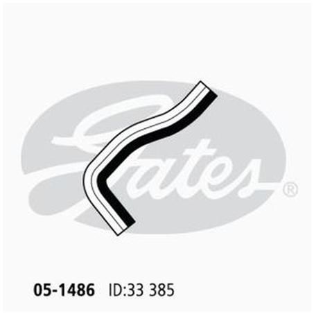 Gates Radiator Hose Upper 05-1486