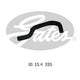 Gates Moulded Heater Hose 02-1157