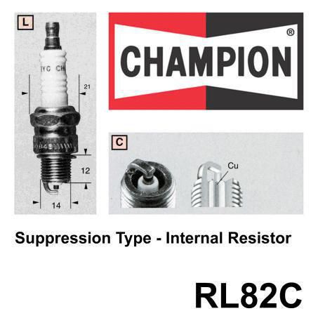 Champion Copper Plus Spark Plug RL82C