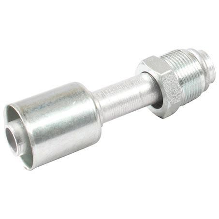 Atco Aluminium Fitting # 12 MOR - Beadlock #12 Straight BLX1404