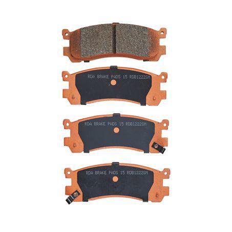 RDA GP MAX LOW METALLIC BRAKE PAD SET FORD FREDA MAZDA RDB1222
