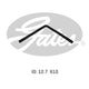 GATES UNIVERSAL HOSE BEND 12MM X 300MM X 300MM 03-0005