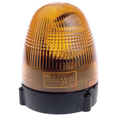 HELLA Halogen Beacon Amber 12V Permanent Mount 1732