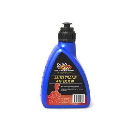 Gulf Western Autotrans DEX3 Automatic Transmission Fluid - 1L 30141