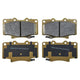 RDA EXTREME HEAVY DUTY BRAKE PAD SET TOYOTA RDX1199SM