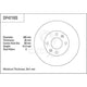 TRW Disc Brake Rotor 280mm x 24.4 min