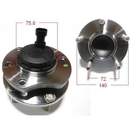 SAS AUTO PARTS SAS Wheel Hub HA3154