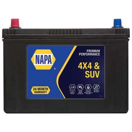 NAPA Ultra High Performance Battery 304L x 172W x 202Hmm 660CCA 12V N70ZX MF NAPA