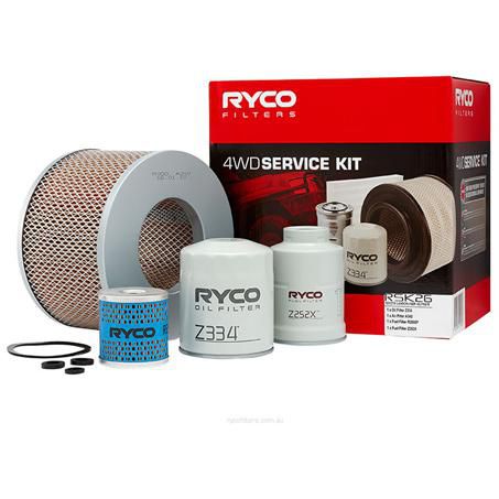 RYCO 4WD Filter Service Kit with 2 Fuel Filters RSK26