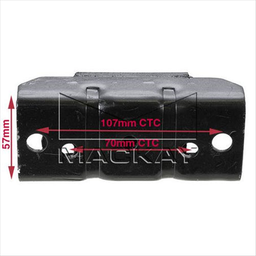 MACKAY ENGINE MOUNT (REAR) - HOLDEN 6CYL 2.8L-3.3L A1158