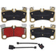 Brakes Extreme Heavy Duty Brake Pad Set RDX2276SM