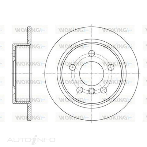 BRAKE DISC R MINI 259mm D61618.00