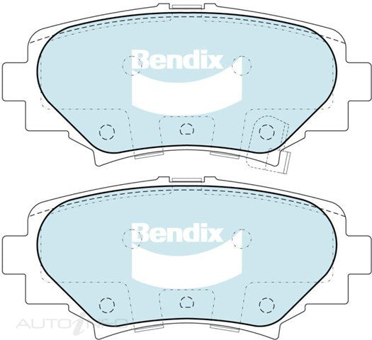 D/PAD CPLUS RR MAZ 3 13> BM BN 265mm DISC W/O ELEC H/B - DB2331CP