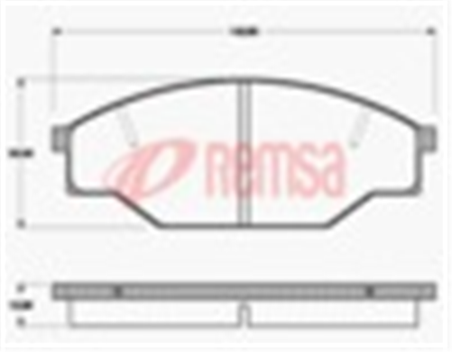 Bendix FRONT DISC BRAKE PADS - TOYOTA HILUX YN55,57,58 83-89