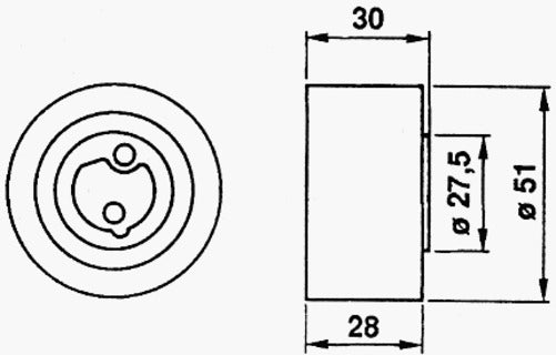 GMB TIMING TENSIONER SUZUKI SWIFT BALENO G16B G13B